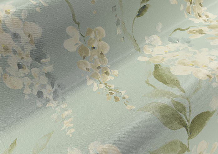 Wisteria Silk, Subtle Blue - Twist&Fit Roman Blind - Image 4